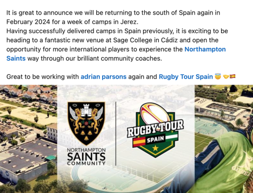 Northampton Saints Coming to Jerez, Spain
