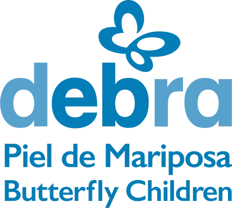 DEBRA Piel de Mariposa (Butterfly Skin) logo.